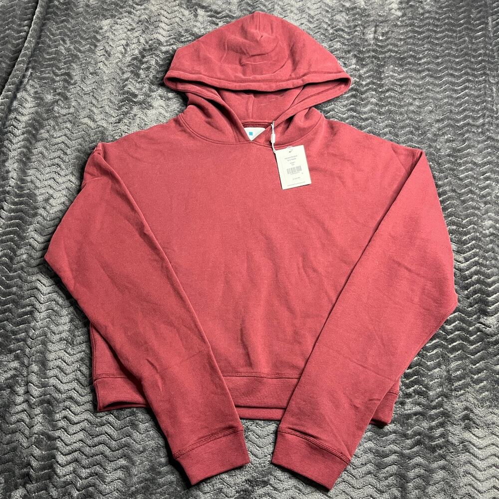 Jason Scott Womens Brushed Terry Port Hoodie Long Sleeve size M NWT